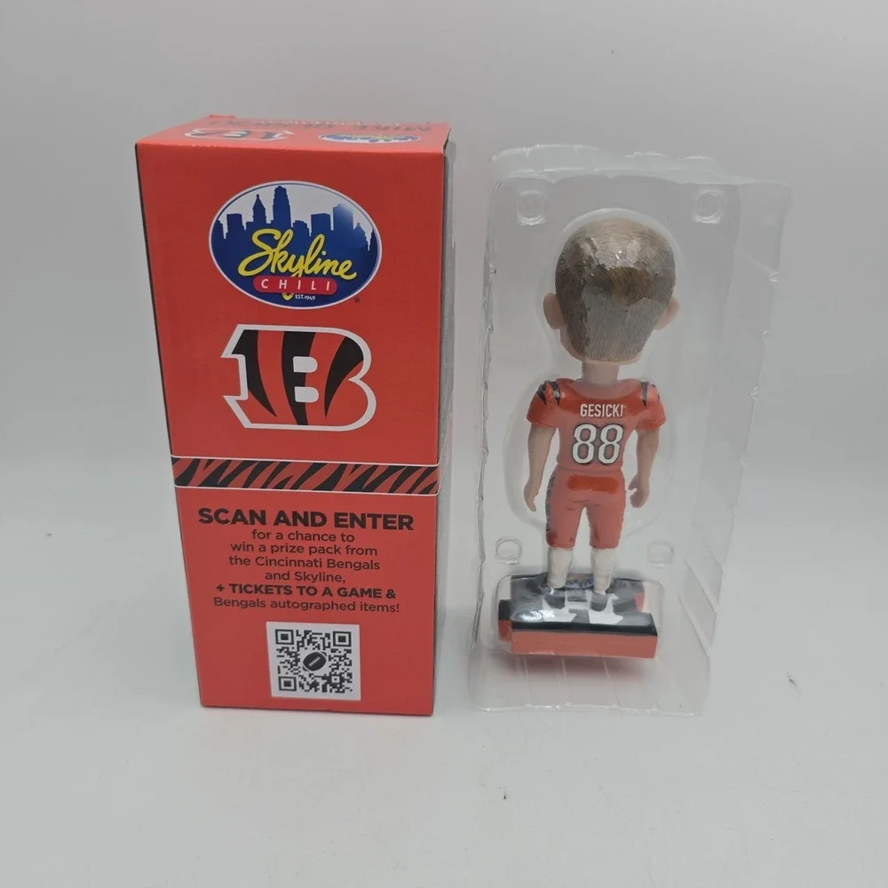 Skyline Chili Mike Gesicki Cincinnati Bengals NFL Bobblehead Exclusive